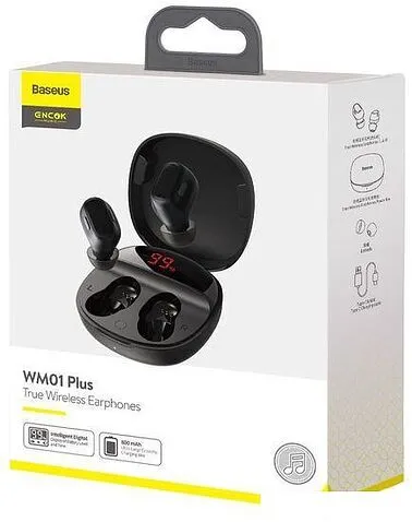 Наушники Baseus Encok WM01 Plus DZ-TM1 (черный)