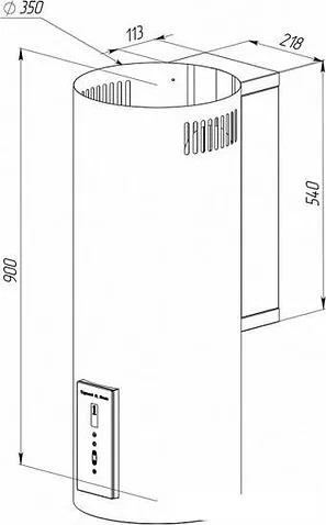 Кухонная вытяжка Zigmund & Shtain K 146.4 B