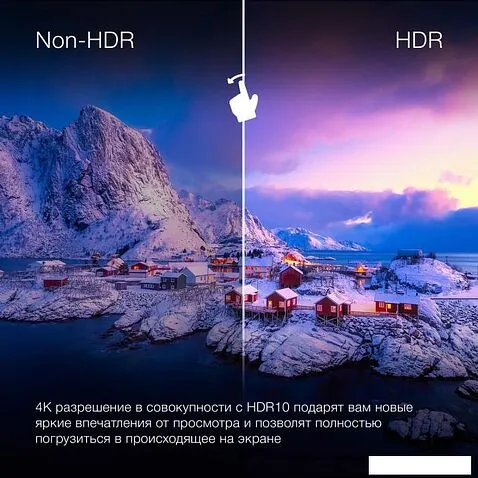 Телевизор Hyundai H-LED55BU7100