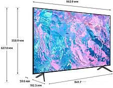 Телевизор Samsung Crystal UHD 4K CU7100 UE43CU7100UXRU
