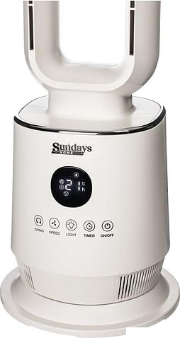Безлопастной вентилятор Sundays Home NDY-EF601R (белый)