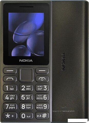 Кнопочный телефон Nokia 108 4G (2024) Dual SIM TA-1627 (черный)
