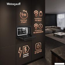 Микроволновая печь Weissgauff HMT-256 TSB Matt Edition