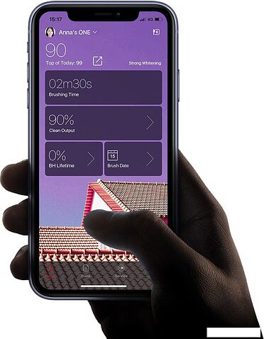 Электрическая зубная щетка Oclean X Pro (международная версия, синий)