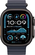 Умные часы Apple Watch Ultra 2 LTE 49 мм (титановый корпус, черный/темно-синий, ремешок из эластомера) Умные часы Apple Watch Ultra 2 LTE 49 мм (титановый корпус, черный/темно-синий, ремешок из эластомера)