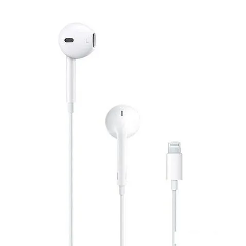 Наушники с микрофоном Apple EarPods с разъёмом Lightning [MMTN2ZM/A]