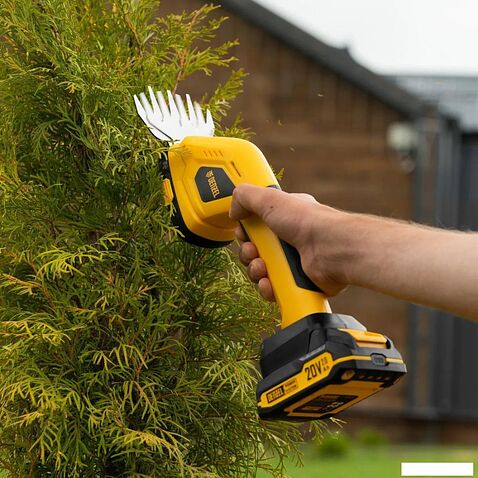 Кусторез + ножницы Denzel GS-20 59432 (с 1-им АКБ)