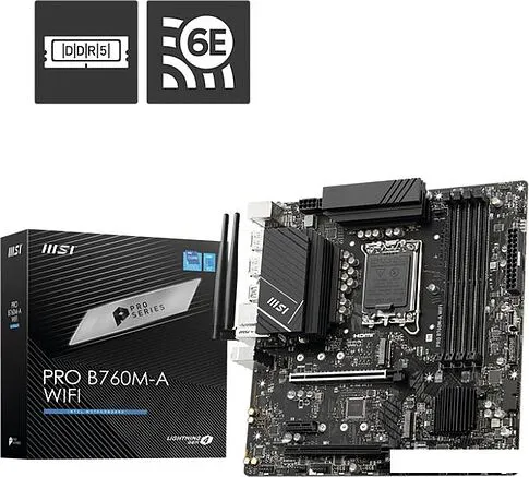 Материнская плата MSI Pro B760M-A WiFi