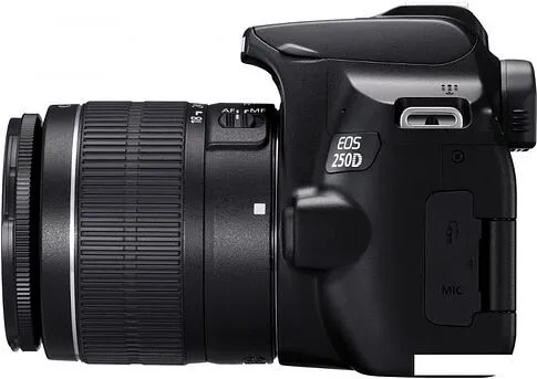 Зеркальный фотоаппарат Canon EOS 250D Kit 18-55 f/3.5-5.6 III (черный)