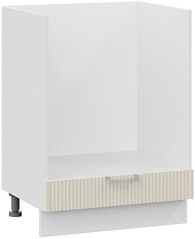 Шкаф напольный Трия Кимберли 1Н6Б (белый/крем)