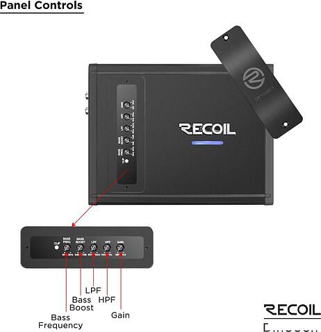 Автомобильный усилитель Recoil DII1000.1