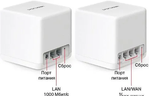 Wi-Fi система Mercusys Halo H60X (2 шт)