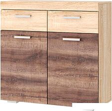 Комод Памир Соната ТС-900 (дуб сонома/дуб сакраменто)