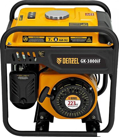 Бензиновый генератор Denzel GK-3800iF
