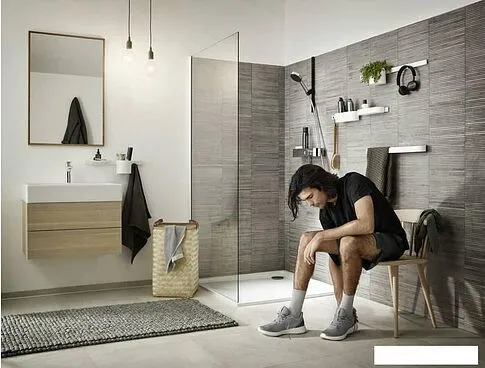 Душевая лейка Hansgrohe Pulsify Select 105 3jet Activation 24100000 (хром)