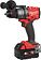 Дрель-шуруповерт Milwaukee M18 FDD3-402C 4933492472 (с 2-мя АКБ, кейс)