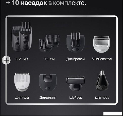 Универсальный триммер Braun ТAIO7560