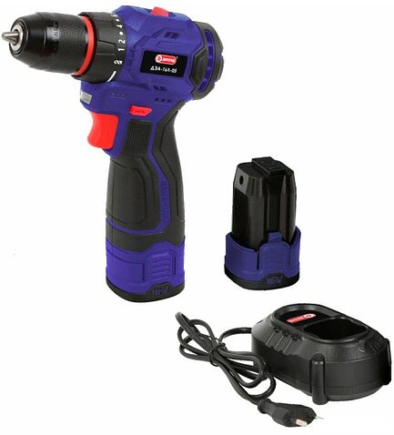 Дрель-шуруповерт ДИОЛД ДЭА-16Л-05 10022164 (с 2-мя АКБ, кейс)