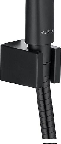Душевой гарнитур  Aquatek Вега AQ2010MB (черный матовый)