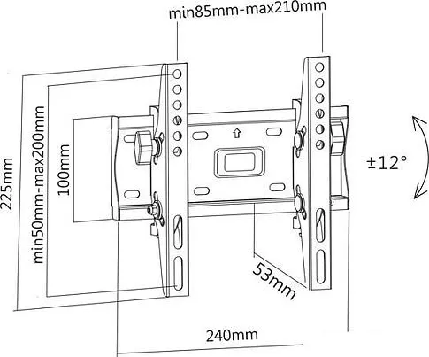 Кронштейн MasterKron PLN08-22T