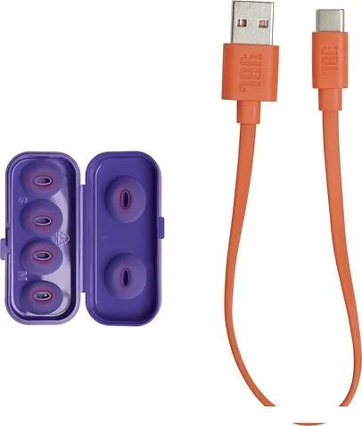 Наушники JBL Tune Flex Ghost (фиолетовый, китайская версия)