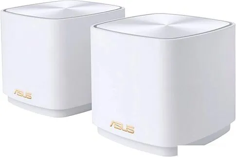 Wi-Fi система ASUS ZenWiFi AX Mini XD4 (2 шт, белый)