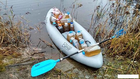 Надувная лодка Вольный ветер Ермак 260 (серый)