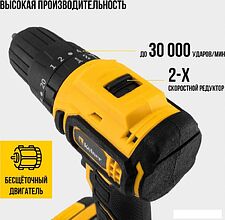 Ударная дрель-шуруповерт Kolner KCD 20/2BLC (с 2-мя АКБ, кейс, оснастка) Ударная дрель-шуруповерт Kolner KCD 20/2BLC (с 2-мя АКБ, кейс, оснастка)
