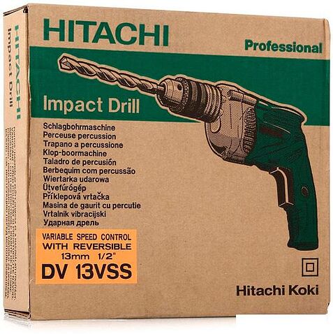 Ударная дрель Hitachi DV13VSS