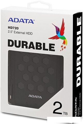Внешний накопитель A-Data HD720 AHD720-2TU31-CBK 2TB (черный)