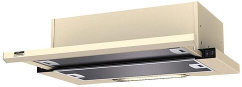 Кухонная вытяжка Krona Kamilla Slim 600 Ivory (1 мотор) [00021299]