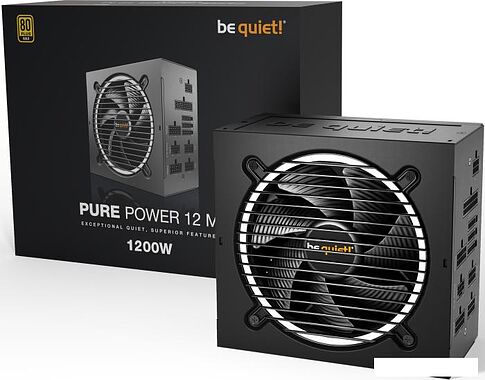 Блок питания be quiet! Pure Power 12 M 1200W BN346
