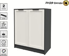 Тумба Интерлиния Концепт Тренд КТ-Т84 (антрацит/кашемир)