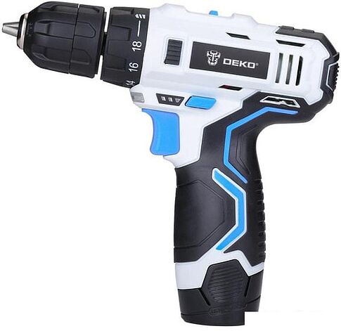 Дрель-шуруповерт Deko GCD12DU3 SET 1 (с 1-им АКБ)
