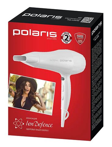 Фен Polaris PHD 2250TDi (белый)