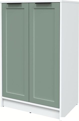 Тумба Интерлиния Концепт Тренд КТ-Т64 (белый платинум/мята)