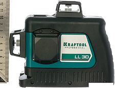 Лазерный нивелир KRAFTOOL LL-3D-2 34640-2 (с держателем)