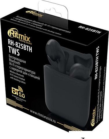 Наушники Ritmix RH-825BTH TWS (черный)