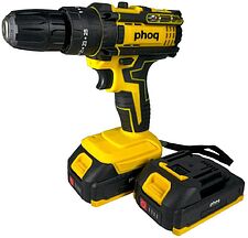 Ударная дрель-шуруповерт PHOQ DYDB1-1 (с 2-мя АКБ, кейс)