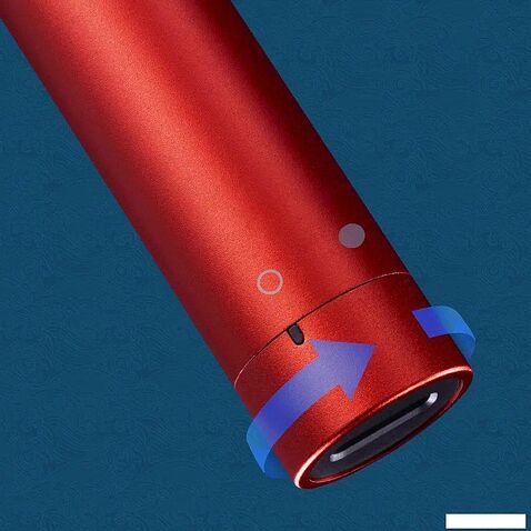 Триммер для носа и ушей Huanxing HN9 (красный)