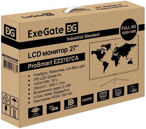Монитор ExeGate ProSmart EZ2707CA EX297650RUS