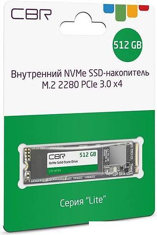 SSD CBR Lite 512GB SSD-512GB-M.2-LT22