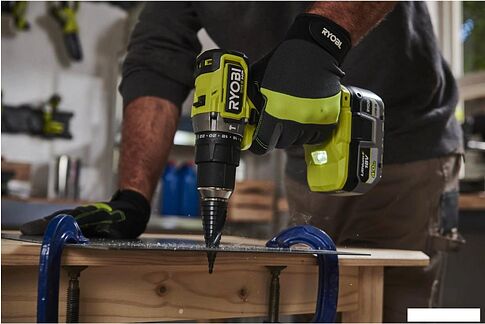 Ударная дрель-шуруповерт Ryobi RPD18C1-242S 5133006524 (с 2-мя АКБ, сумка)