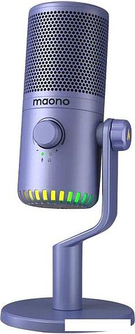 Проводной микрофон Maono DM30 (сиреневый)