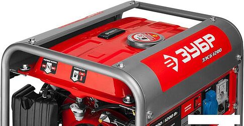 Бензиновый генератор Зубр ЗЭСБ-1200