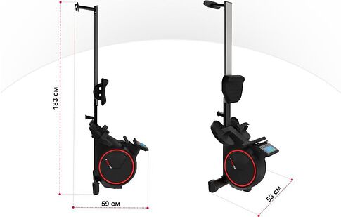 Гребной тренажер Unixfit Techno Rower 410E