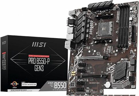 Материнская плата MSI Pro B550-P Gen3