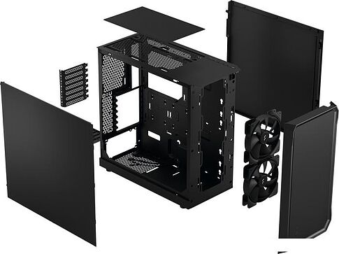 Корпус Fractal Design Focus 2 Black Solid FD-C-FOC2A-07
