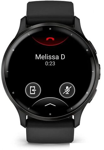Умные часы Garmin Venu 3 (черный, с силиконовым ремешком)