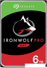 Жесткий диск Seagate IronWolf Pro 6TB ST6000NT001